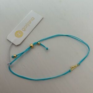 Gorjana alphabet prism bracelet (A)